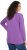 Ulla Popken Dream Rhinestone Lettering Long Sleeve Tee Light Plum - Apdrukāti T-krekli sievietēm - 