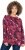 Ulla Popken Abstract Print Long Sleeve Tee Dark Ruby - Apdrukāti T-krekli sievietēm - 