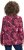 Ulla Popken Abstract Print Long Sleeve Tee Dark Ruby - Apdrukāti T-krekli sievietēm - 