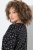 Ulla Popken Allover Printed Long Sleeve Tee Black - Apdrukāti T-krekli sievietēm - Sieviešu T-krekli ar apdruku