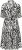 Kaffe Curve Alia Shirt Dress Black Chalk Animal - Midi kleitas - 