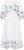 Kaffe Curve Rosa Midi Dress Blue Tones Border Flower - Kleitas - 