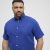 North Latitude Shirt Linen Cotton Short Sleeve Blue - Krekli - Krekli - 2XL-8XL