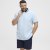 North Latitude Polo Pique Short Sleeve Light Blue - Polo krekli - Polo krekli - 2XL-8XL