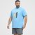North Latitude T-Shirt Printed Turquoise - T-krekli - T-krekli - 2XL-14XL