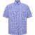 North Latitude Shirt Denim Printed Allover Blue - Krekli - Krekli - 2XL-8XL
