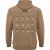 North Latitude Hoodie with Zipper Dark Sand - Džemperi un džemperi ar kapuci - Džemperi - 2XL-14XL