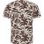 North Latitude T-Shirt Printed Allover Bordeaux - T-krekli - T-krekli - 2XL-14XL