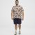 North Latitude T-Shirt Printed Allover Bordeaux - T-krekli - T-krekli - 2XL-14XL