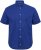 North Latitude Shirt Linen Cotton Short Sleeve Blue - Krekli - Krekli - 2XL-8XL