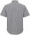North Latitude Shirt Short Sleeve Checked Grey - Krekli - Krekli - 2XL-8XL