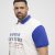 North Latitude Polo Short Sleeve Blue And White - Polo krekli - Polo krekli - 2XL-8XL
