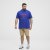 North Latitude Polo Pique Print Short Sleeve Cobalt Blue - Polo krekli - Polo krekli - 2XL-8XL