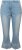 Ulla Popken Cropped Flared Eyelet Jeans Light Blue - Džinsi & Bikses Lielos Izmēros – Plus Size - 