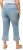 Ulla Popken Cropped Flared Eyelet Jeans Light Blue - Džinsi & Bikses Lielos Izmēros – Plus Size - 