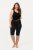 Ulla Popken Stretch Knit Bike Shorts Black - Ulla Popken - Ulla Popken lielizmēra apģērbi
