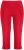 Ulla Popken Basic Stretch Knit Capris Red - Džinsi & Bikses Lielos Izmēros – Plus Size - 