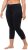 Ulla Popken Basic Stretch Knit Capris Navy - Džinsi & Bikses Lielos Izmēros – Plus Size - 