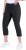 Ulla Popken Stretch Basic Bengaline Capri Pants Black - Džinsi & Bikses Lielos Izmēros – Plus Size - 