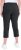 Ulla Popken Stretch Basic Bengaline Capri Pants Black - Džinsi & Bikses Lielos Izmēros – Plus Size - 