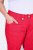 Ulla Popken Roll Tab Hem Stretch Cargo Pants Red - Bikses - Lielo izmēru bikses sievietēm