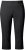 Ulla Popken Bengaline Elastic Waist Stretch Capri Pants Black - Džinsi & Bikses Lielos Izmēros – Plus Size - 