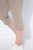 Ulla Popken Bengaline Elastic Waist Stretch Capri Pants Orange - Bikses - Lielo izmēru bikses sievietēm