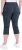 Ulla Popken Bengaline Elastic Waist Stretch Capri Pants Navy Blue - Džinsi & Bikses Lielos Izmēros – Plus Size - 