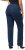 Ulla Popken Straight Leg Elastic Waist Mandy Fit Stretch Jeans Denim Blue - Džinsi & Bikses Lielos Izmēros – Plus Size - 