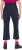 Ulla Popken Functional Sport Quick Dry Stretch Crop Pants Navy Blue - Džinsi & Bikses Lielos Izmēros – Plus Size - 