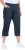 Ulla Popken Stretch Cotton Cargo Crop Pants Navy - Džinsi & Bikses Lielos Izmēros – Plus Size - 