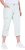 Ulla Popken Stretch Cotton Cargo Crop Pants Snow White - Džinsi & Bikses Lielos Izmēros – Plus Size - 