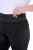 Ulla Popken Slim Leg Sienna Fit Ponte Stretch Knit Pants Black - Bikses - Lielo izmēru bikses sievietēm