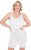 Ulla Popken Lace Hem Stretch Viscose Knit Bicycle Length Lounge Shorts White - Džinsi & Bikses Lielos Izmēros – Plus Size - 