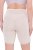 Ulla Popken Lace Hem Stretch Viscose Knit Bicycle Length Lounge Shorts Beige - Džinsi & Bikses Lielos Izmēros – Plus Size - 
