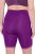 Ulla Popken Lace Hem Stretch Viscose Knit Bicycle Length Lounge Shorts Purple - Džinsi & Bikses Lielos Izmēros – Plus Size - 