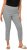 Ulla Popken Check Bengaline Slim Leg Sienna Fit Stretch Crop Pants Black - Džinsi & Bikses Lielos Izmēros – Plus Size - 