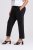 Ulla Popken Wide Leg Ruby Fit Stretch Chino Pants Navy - Bikses - Lielo izmēru bikses sievietēm