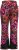 Ulla Popken Hyprar Rose Print Fully Lined Ski Pants Orange - Džinsi & Bikses Lielos Izmēros – Plus Size - 