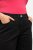 Ulla Popken Basic Denim Mandy Bermuda Shorts Black - Šorti - Sieviešu šorti lielos izmēros