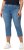 Ulla Popken Cropped Stretch Blend Mony Jeans Blue - Džinsi & Bikses Lielos Izmēros – Plus Size - 