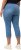 Ulla Popken Cropped Stretch Blend Mony Jeans Blue - Džinsi & Bikses Lielos Izmēros – Plus Size - 