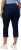 Ulla Popken Cropped Stretch Blend Mony Jeans Blue Denim - Džinsi & Bikses Lielos Izmēros – Plus Size - 