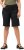 Ulla Popken Frayed Hemline Elastic Waistband Bermuda Shorts Black - Džinsi & Bikses Lielos Izmēros – Plus Size - 