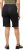 Ulla Popken Frayed Hemline Elastic Waistband Bermuda Shorts Black - Džinsi & Bikses Lielos Izmēros – Plus Size - 