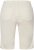 Ulla Popken Frayed Hemline Elastic Waistband Bermuda Shorts White - Džinsi & Bikses Lielos Izmēros – Plus Size - 