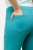 Ulla Popken Frayed Hemline Elastic Waistband Bermuda Shorts Bright Turquoise - Šorti - Sieviešu šorti lielos izmēros