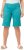 Ulla Popken Frayed Hemline Elastic Waistband Bermuda Shorts Bright Turquoise - Džinsi & Bikses Lielos Izmēros – Plus Size - 