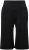 Ulla Popken Wide Leg Flared Bermuda Shorts Black - Džinsi & Bikses Lielos Izmēros – Plus Size - 