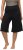 Ulla Popken Wide Leg Flared Bermuda Shorts Black - Džinsi & Bikses Lielos Izmēros – Plus Size - 
